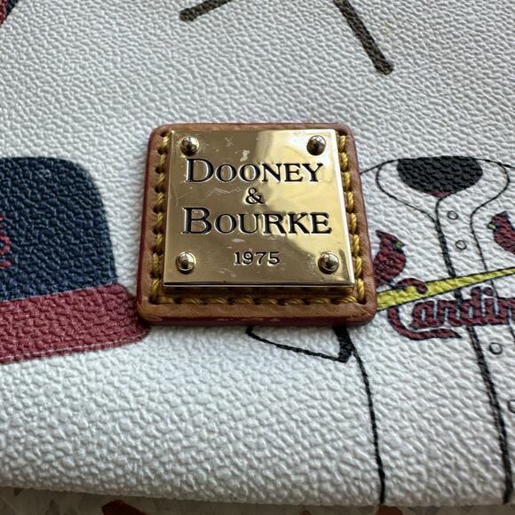Dooney & Bourke St. Louis Cardinals MLB Leather Crossbody Purse Bag - Picture 3 of 10